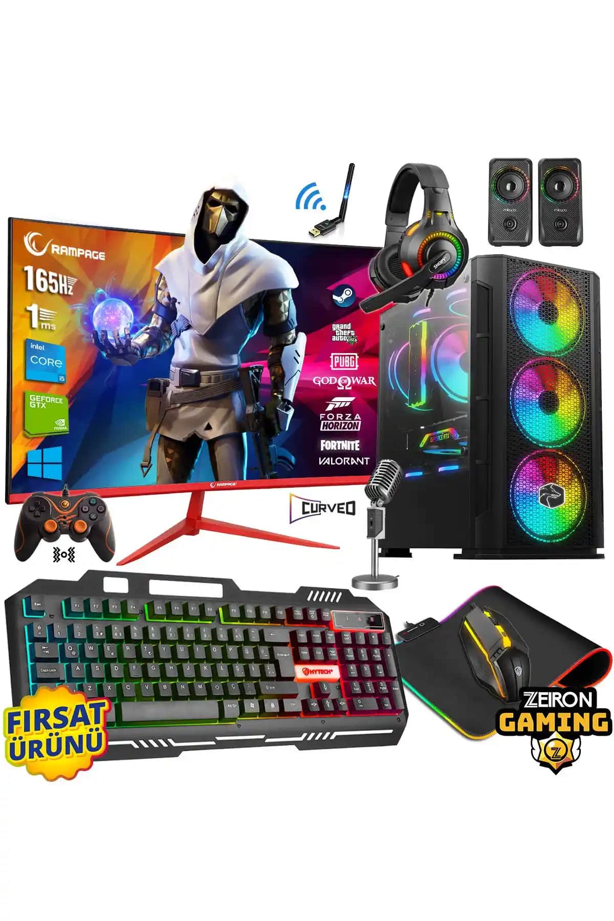 Zeiron Galaxy i5 10400F ve Zeiron Mostro X20 Karşılaştırması: Hangi Bilgisayar Sizi Bekliyor?