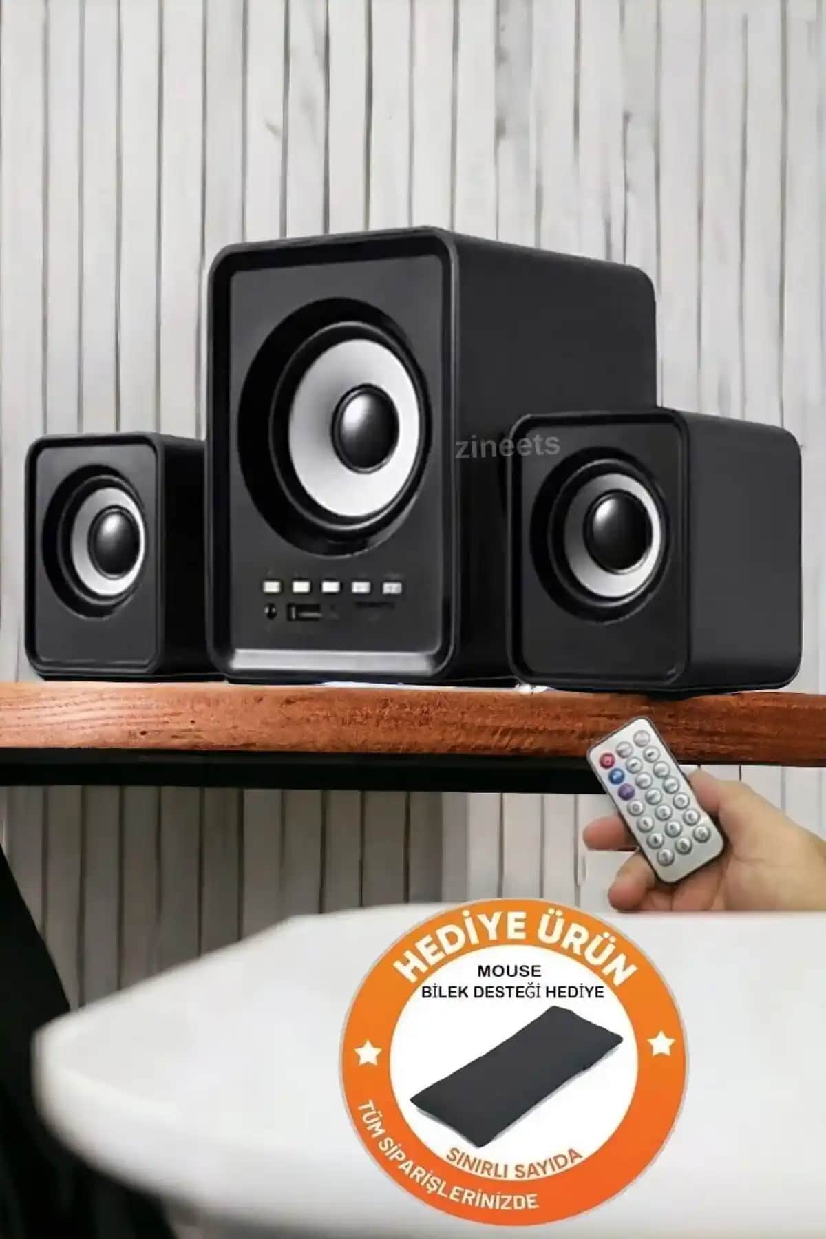 Zineets Bluetooth Hoparlör: Güçlü Ses ve Çok Yönlü Bağlantı Seçenekleri ile Kullanım Kolaylığı