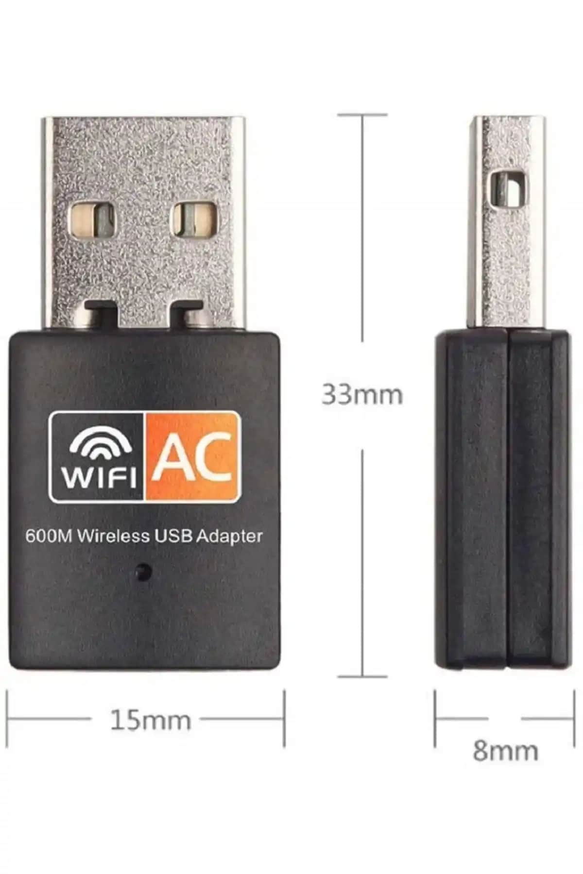 ZRH Çift Bant 600 Mbps Kablosuz Wi-Fi Adaptörü: Yüksek Hızlı ve Güçlü Sinyal Çözümü