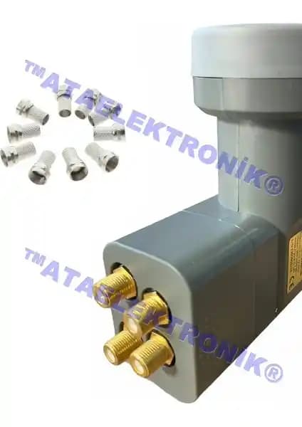 Ata Elektronik Universal 4'lü 4 Çıkışlı LNB ile Yüksek Kalite ve Çok Yönlülük Sağlayın