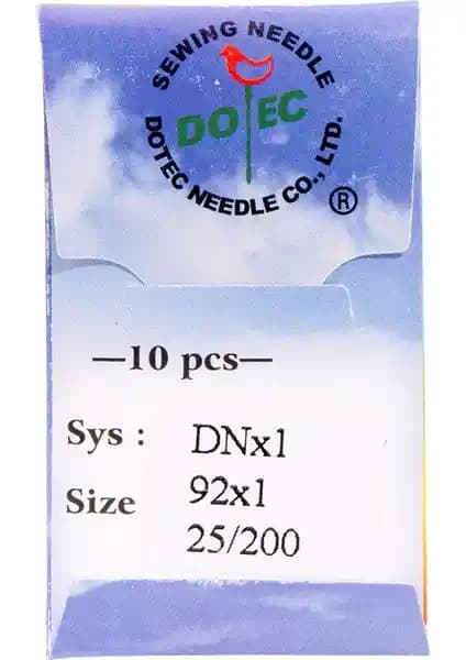 Dotec DNX1 Çuval Ağzı Dikiş Makine İğnesi Endüstriyel Uygulamalar İçin Güvenilir Çözüm