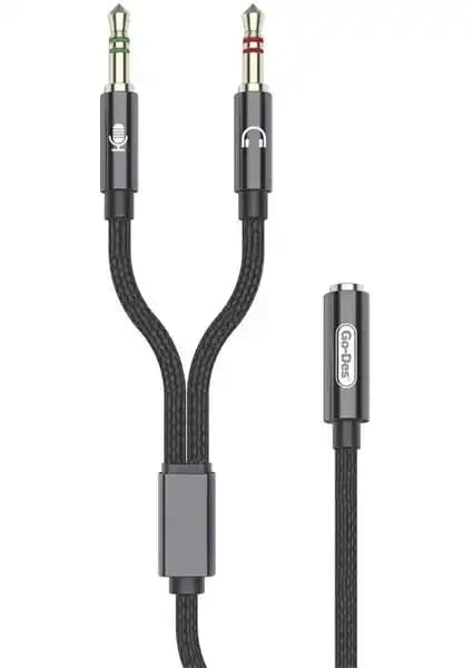 Go-Des GAC-222 Mikrofonlu Kulaklık Dönüştürücü Profesyonel Ses Deneyimi İçin Uygun