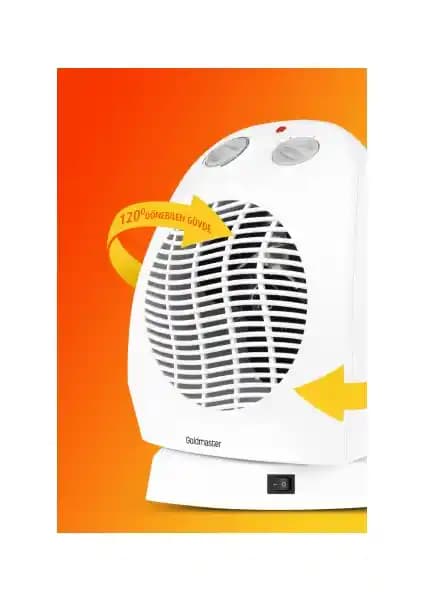 Goldmaster MARS GM-7920 Fanlı Isıtıcı: Güvenli ve Çok Yönlü ısıtma Çözümü