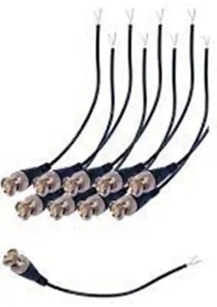 Good Bnc Kablolu Konnektör 10'lu Paket Güvenilir ve Yüksek Performanslı Bağlantı Çözümü