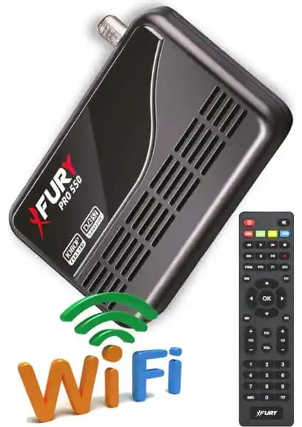 Siyah Full HD Wi-Fi Uydu Alıcısı Sınırsız Sinema Paketi ve Kolay Kurulum Özelliğiyle