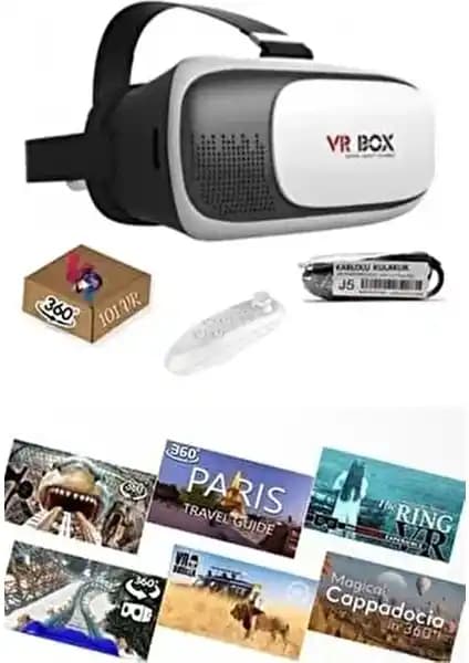 Vrbox Sanal Gerçeklik Gözlüğü ile Yenilikçi Eğlence ve Keşif Deneyimi