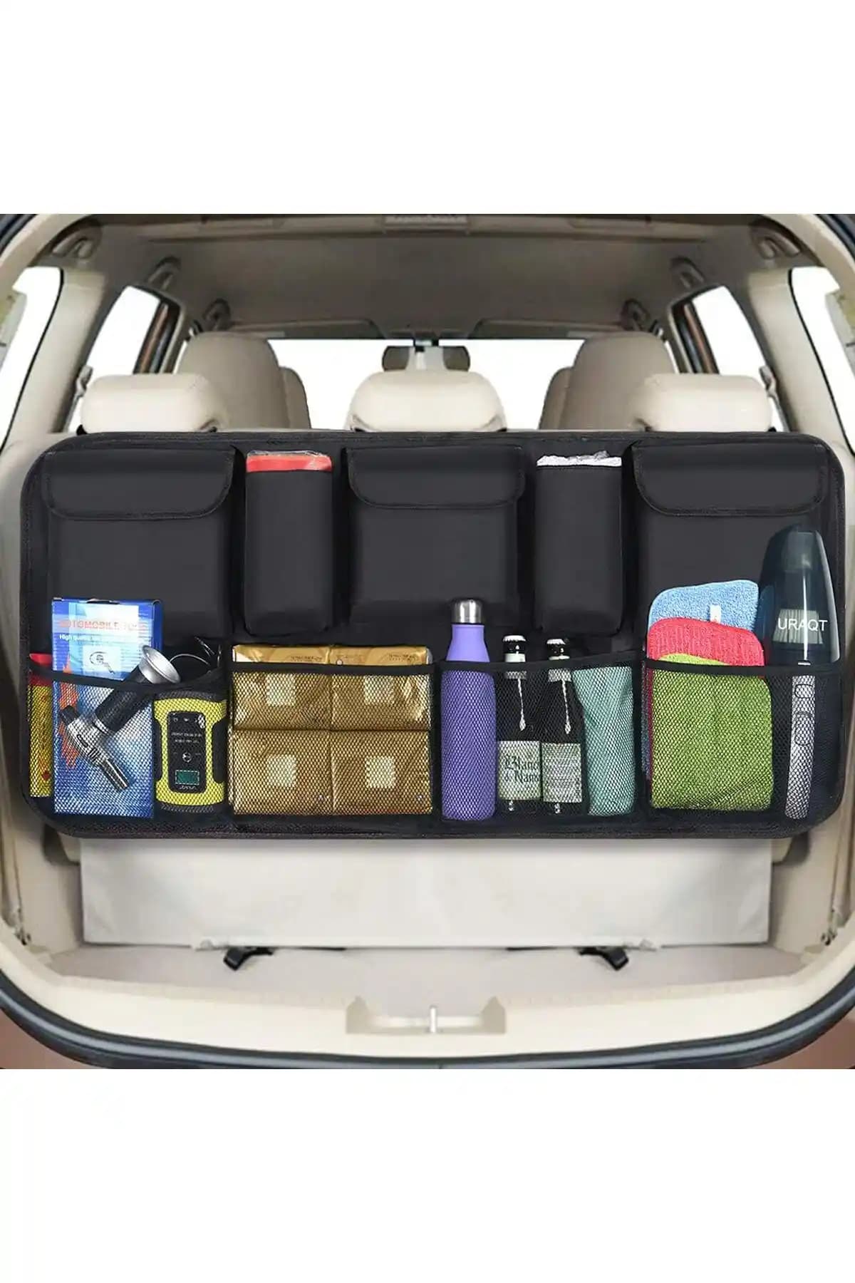 Akselife Oto Bagaj Çantası ve BYENS 8 Cepli Araç Bagaj Düzenleyici Karşılaştırması