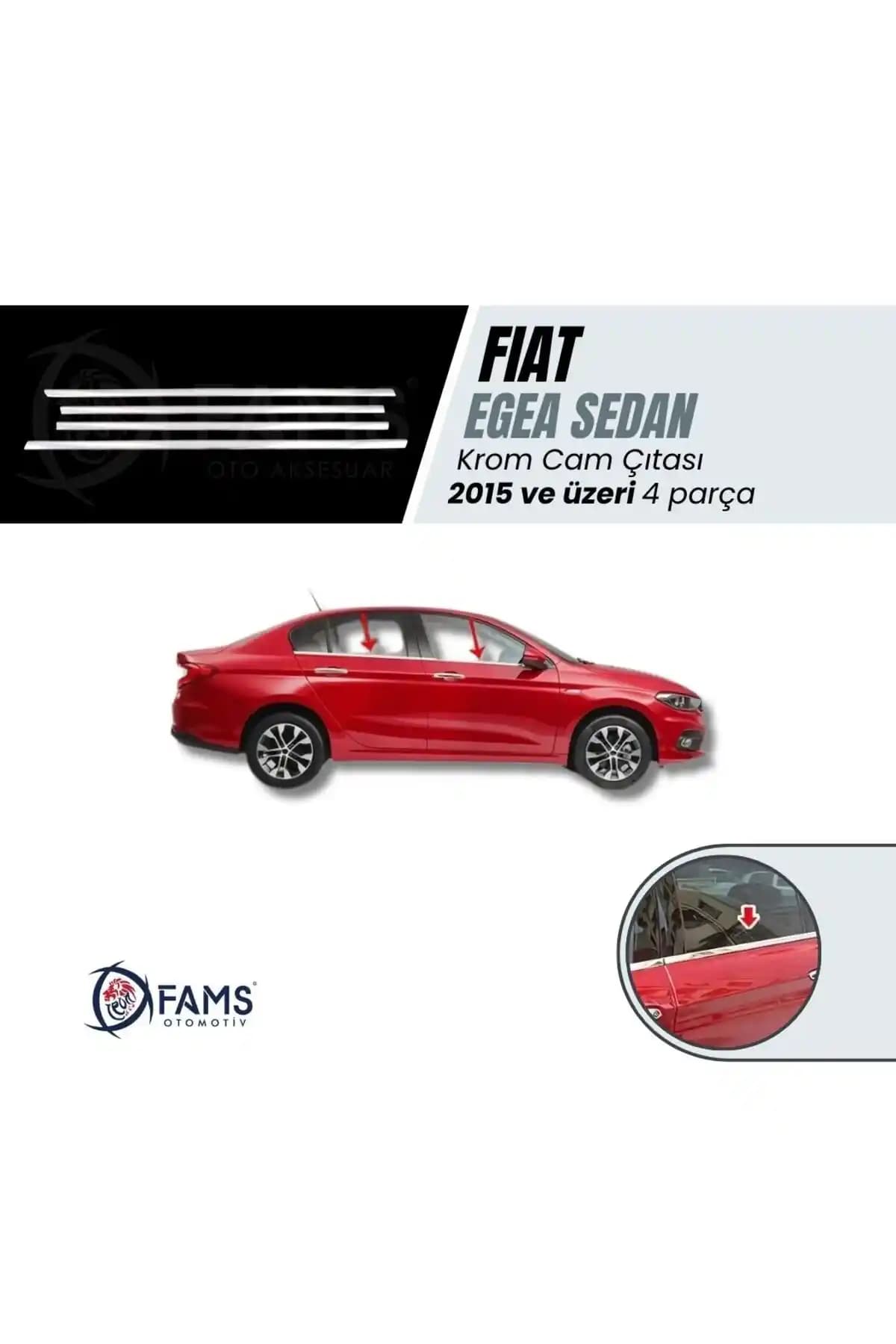 Fiat Egea İçin En Uygun Krom Cam Çıtası ve Bagaj Üstü Spoiler Karşılaştırması