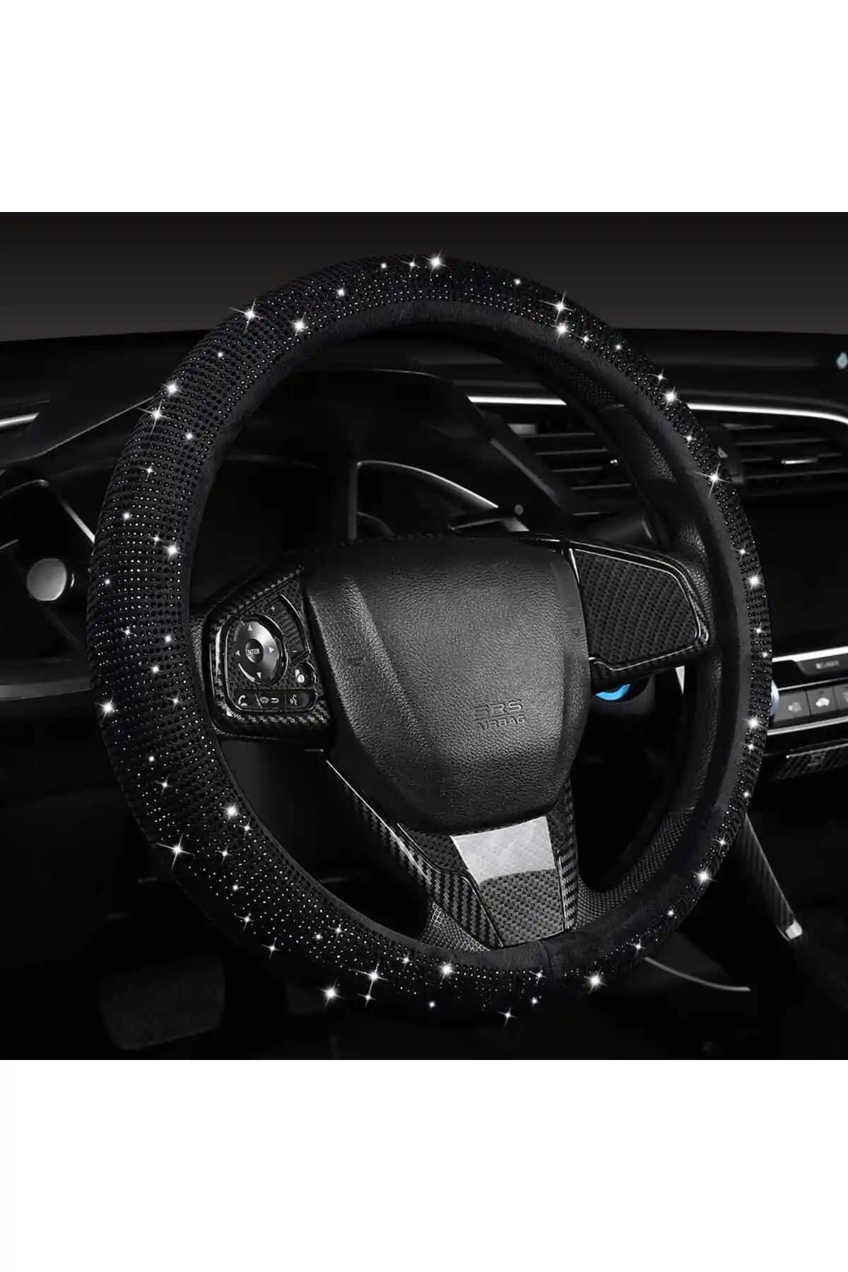 Otomobil Direksiyon Kılıfı Karşılaştırması: Fox Siyah Taşlı ve GM-DESIGN Emka Modelleri