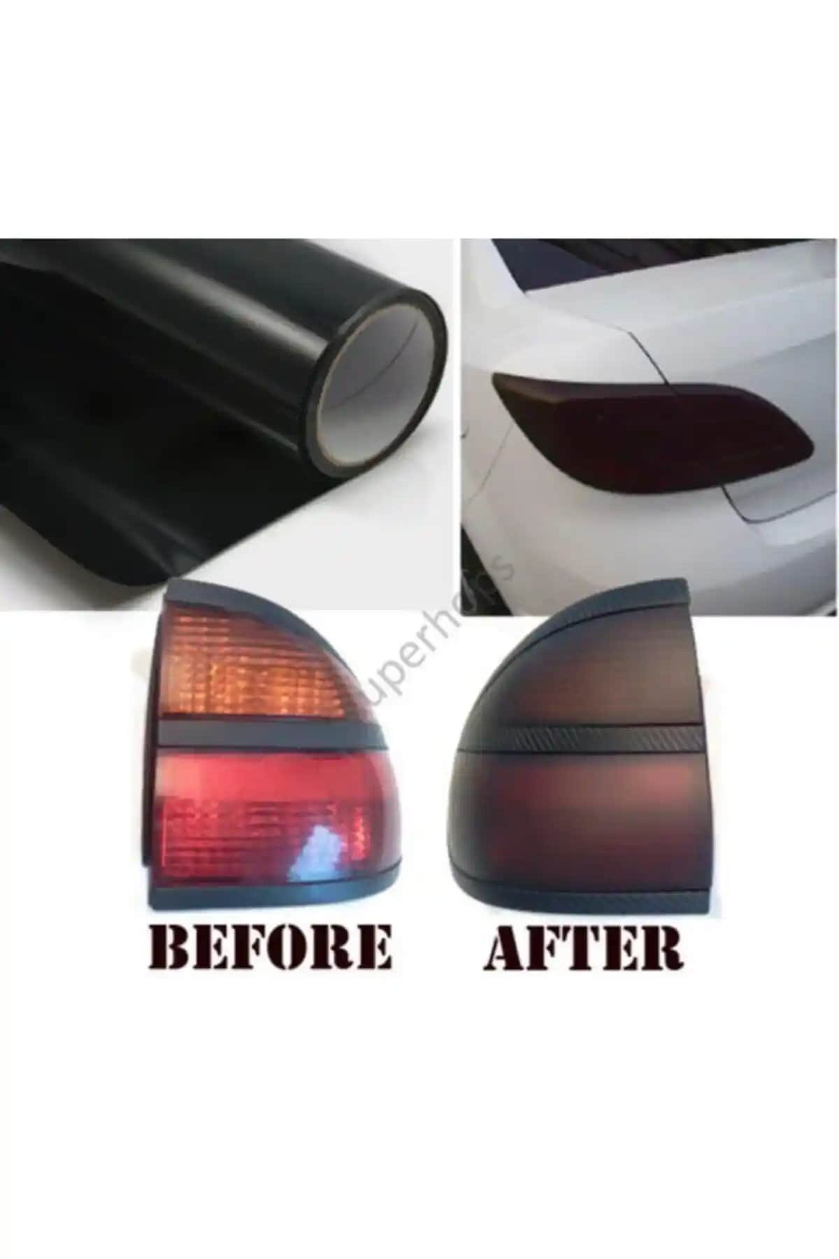 Otomobil Far Filmleri Karşılaştırması: AUTOFOLYO Mat Siyah ve MeyZone Ürünleri