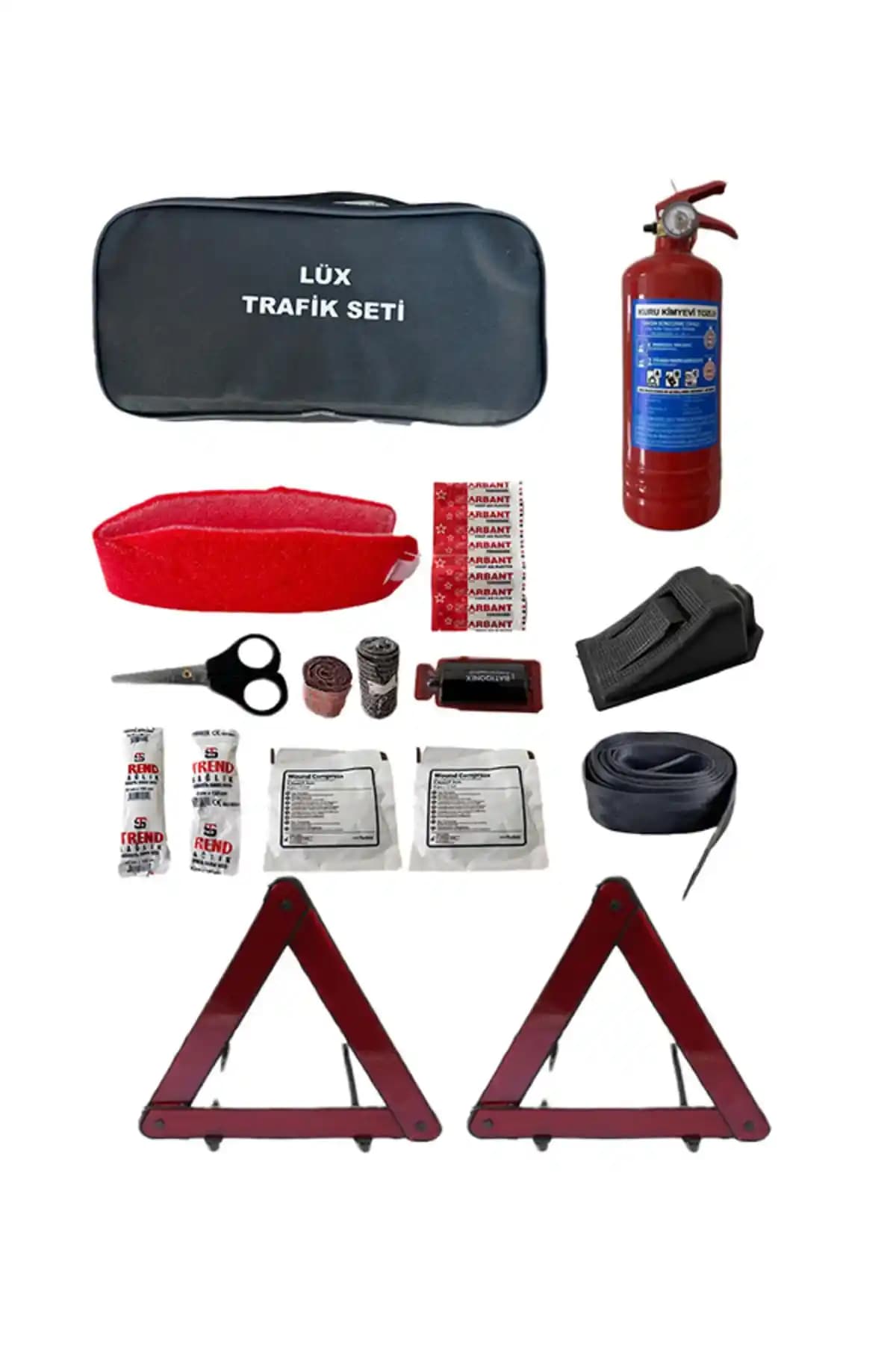Tüvtürk Uyumlu Trafik Seti ile Tekreyonda İlk Yardım Çantası Karşılaştırması ve Kullanım İpuçları