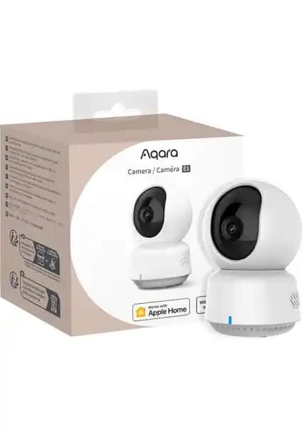 Aqara E1 Kablosuz İç Mekan Wi-Fi IP 2K Kamera Güvenlik ve İzleme Çözümü