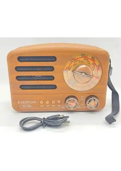 Ataşbey Nostaljik Bluetoothlu RT-350: Modern Teknolojiyi Retro Tasarımla Buluşturan Taşınabilir Müzik Kutusu