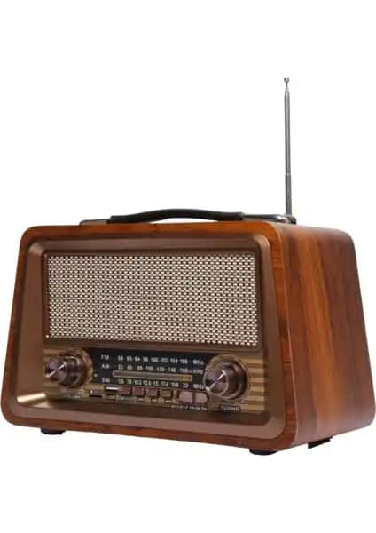 Everton Nostaljik Eskitme Ahşap Radyo: Modern Teknolojiyle Retro Tasarımın Buluşması