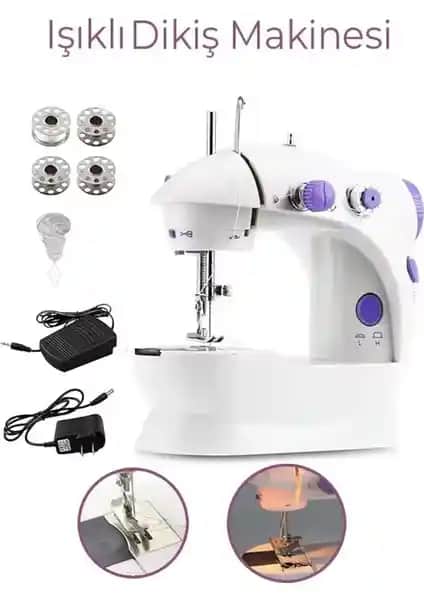 Kenko Mini Taşınabilir Dikiş Makinesi Ev ve Seyahat İçin Pratik Çözüm