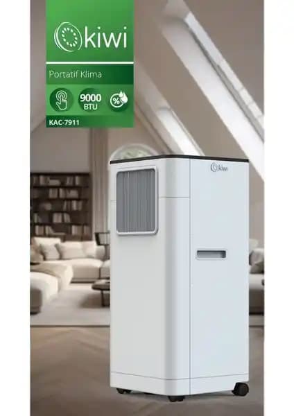 Kiwi KAC-7911 Portatif Klima: Yüksek Performanslı ve Çok Fonksiyonlu Serinletme Çözümü