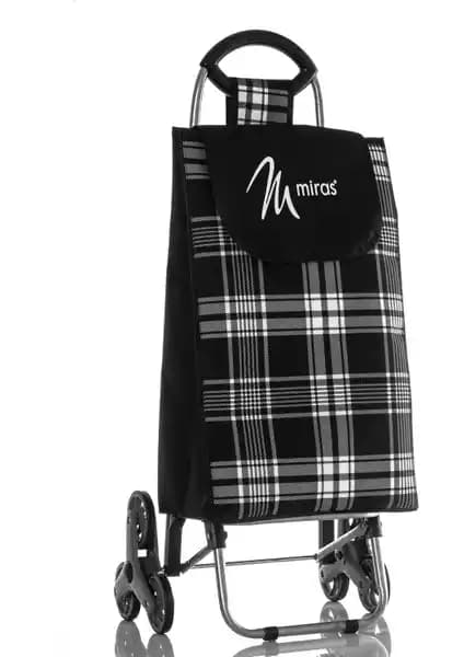 Miras M-107 LUX Üçteker Ekoze Pazar Arabası: Dayanıklı ve Kullanışlı Taşıma Çözümü