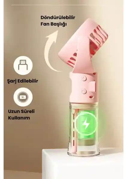 MISAWA Hava Nemlendirici El Fanı: Taşınabilir ve Etkili Serinlik Sağlayan Pratik Çözüm