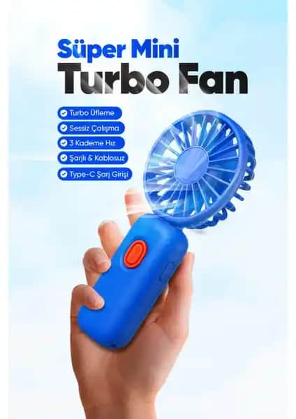 Moen Taşınılabilir Şarjlı El Fanı: Hafif ve Güçlü Performansıyla Yazın Vazgeçilmezi