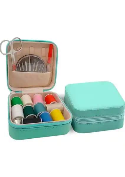 Ozn Aksesuar Mini Çantalı Dikiş Kutusu: Pratik ve Şık Taşınabilir Dikiş Seti