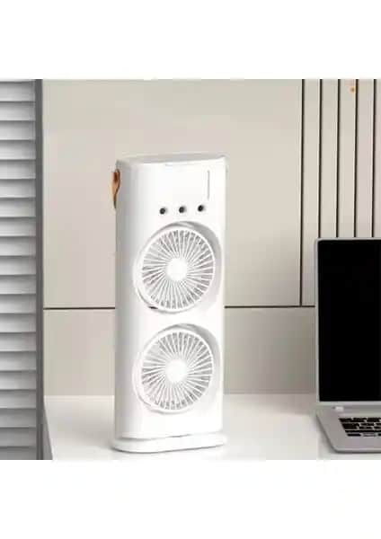 Robeve 2 Fanlı Vantilatör Buharlı Fan ile Yaz Sıcaklarına Çözüm Sunan Çok Fonksiyonlu Cihaz