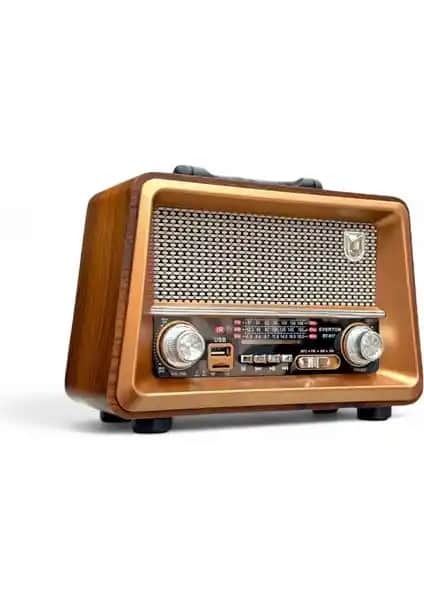 Royal Trend Nostalji Ahşap Radyo: Retro Tasarım ve Çok Fonksiyonlu Kullanım Özellikleri