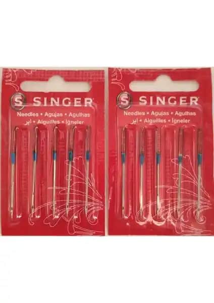 Singer 2 Paket 14 Numara Dikiş Makinesi İğnesi Kalite ve Güvenilirlik Sunar