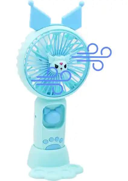 Yaz Ayları İçin Taşınabilir ve Şarj Edilebilir Kuromi Fan Özellikleri