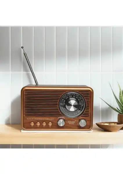 Dexxony Modern Nostaljik Ahşap Radyo: Retro Şıklık ve Güncel Teknolojinin Birleşimi