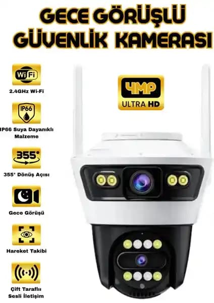 Enshall BLM56 4K Ultra HD Dış Mekan Güvenlik Kamerası Detaylı İnceleme ve Özellikleri