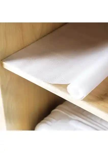 Fenx Eva Şeffaf Kaydırmaz Raf ve Dolap Örtüsü: Dayanıklı ve Çok Yönlü Ev Düzenleme Çözümü