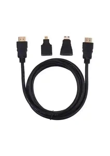 Hadron 3in1 HDMI Kablo Seti Çok Yönlü Bağlantı Çözümü ve Kullanım Avantajları