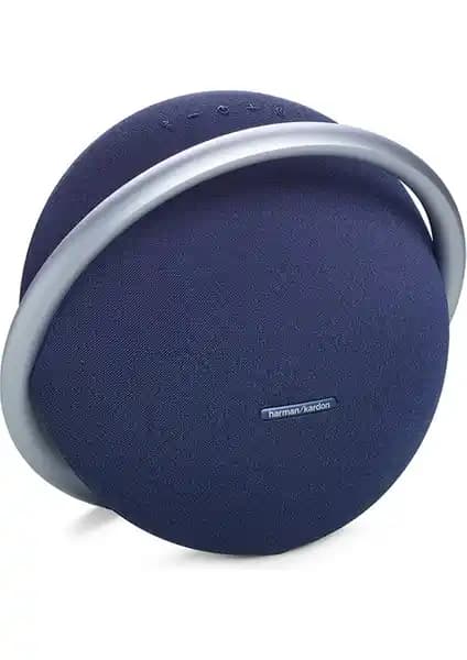 Harman/Kardon Onyx Studio 8 Mavi Bluetooth Hoparlör: Üstün Ses ve Tasarım Özellikleri
