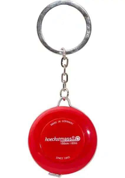 Hoechstmass Anahtarlıklı Otomatik Mezura 1.5Mt - Dayanıklı ve Çok Yönlü Ölçüm Aracı