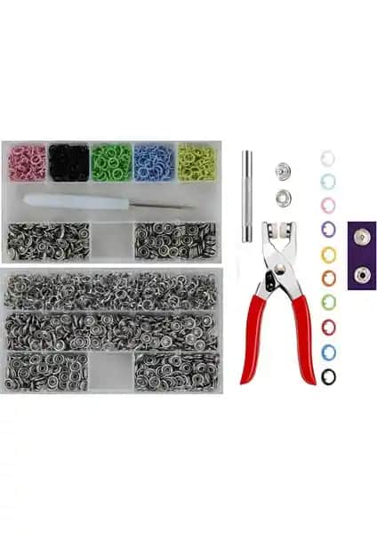 İşkur Makina Çok Amaçlı Çıt Çıt ve El Pensesi Seti 350 Parça Dayanıklı ve Kullanışlı