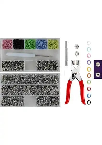 İşkur Makina Çok Amaçlı Çıt Çıt ve El Pensesi Seti 350 Parça Dayanıklı ve Kullanışlı