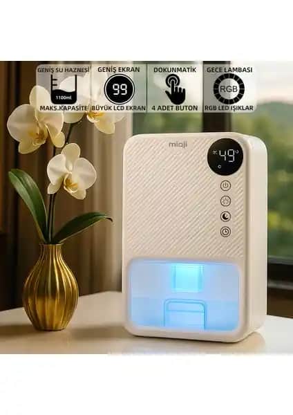 Mioji Mio 30NEC 1100ml Nem ve Rutubet Giderici Cihazı Ev İçin Optimal Çözüm