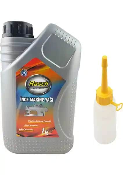 Rasch Dikiş Makinesi Yağı 1lt: Yüksek Performans ve Güvenilirlik İçin Uygun Yağlama Çözümü