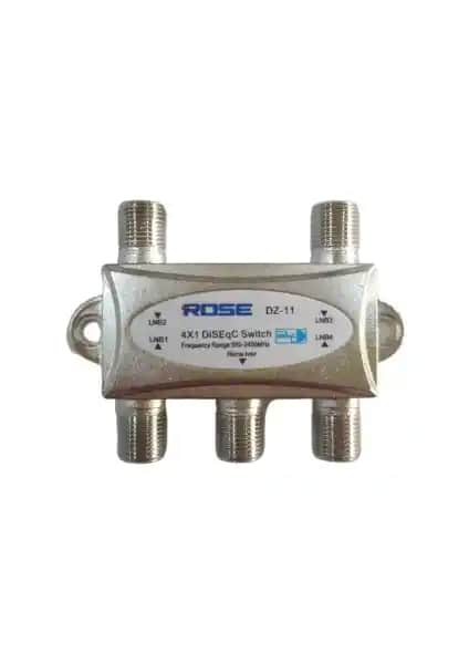 Rose DZ-11 4-in-1 Diseqc Switch ile Yüksek Performans ve Güvenilirlik Sağlayın