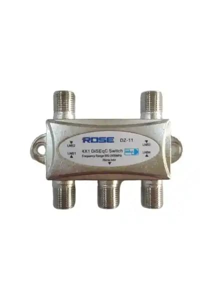 Rose DZ-11 4-in-1 Diseqc Switch ile Yüksek Performans ve Güvenilirlik Sağlayın