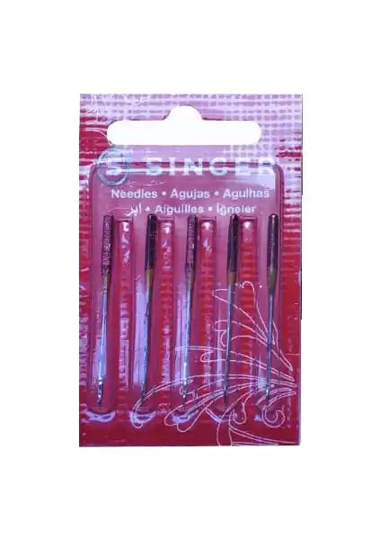 Singer 16 Numara Ev Tipi Dikiş Makinesi İğnesi: Dayanıklı ve Uyumlu Ev Dikişi Çözümü