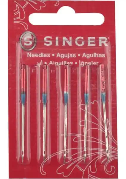 Singer 2020-14 Tek Iğne: Orta Ağırlık Kumaşlar İçin Güvenilir Dikiş İğnesi
