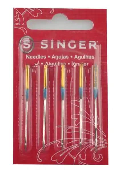 Singer 2045-14 Tek Jarse İğnesi: Orta Ağırlıklı Kumaşlar İçin Güvenilir ve Dayanıklı Dikiş İğnesi