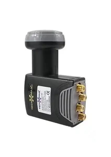 Technomax Çanak Uydu 4'lü LNB Altın Seri HD yüksek çözünürlük ve performans