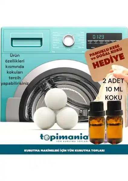 Topimania Doğal Yün Kurutma Topları: Enerji Tasarrufu ve Çevre Dostu Çamaşır Kurutma Çözümü