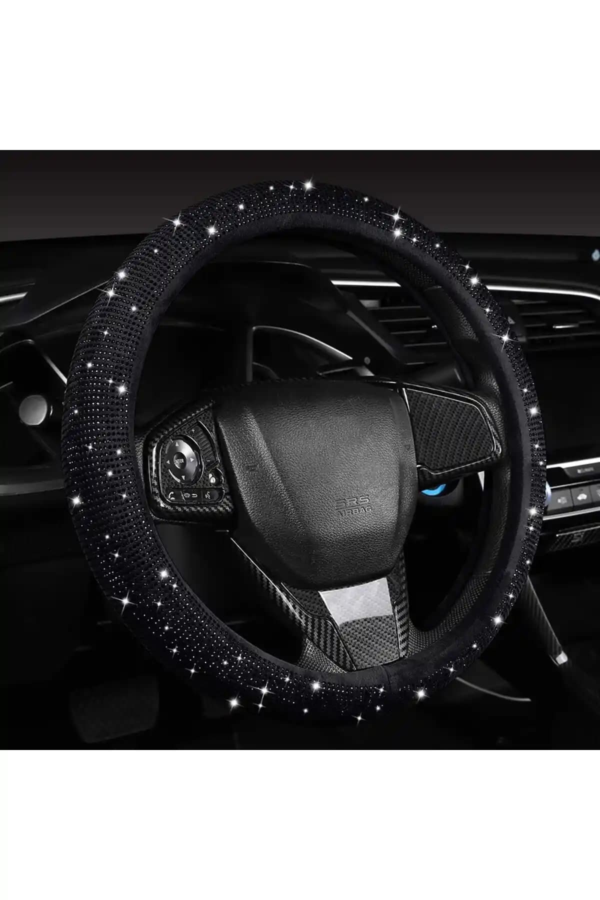 Direksiyon Kılıfı Karşılaştırması: Fox Siyah Taşlı ve Genel Marka Gri Dikişli Modeller