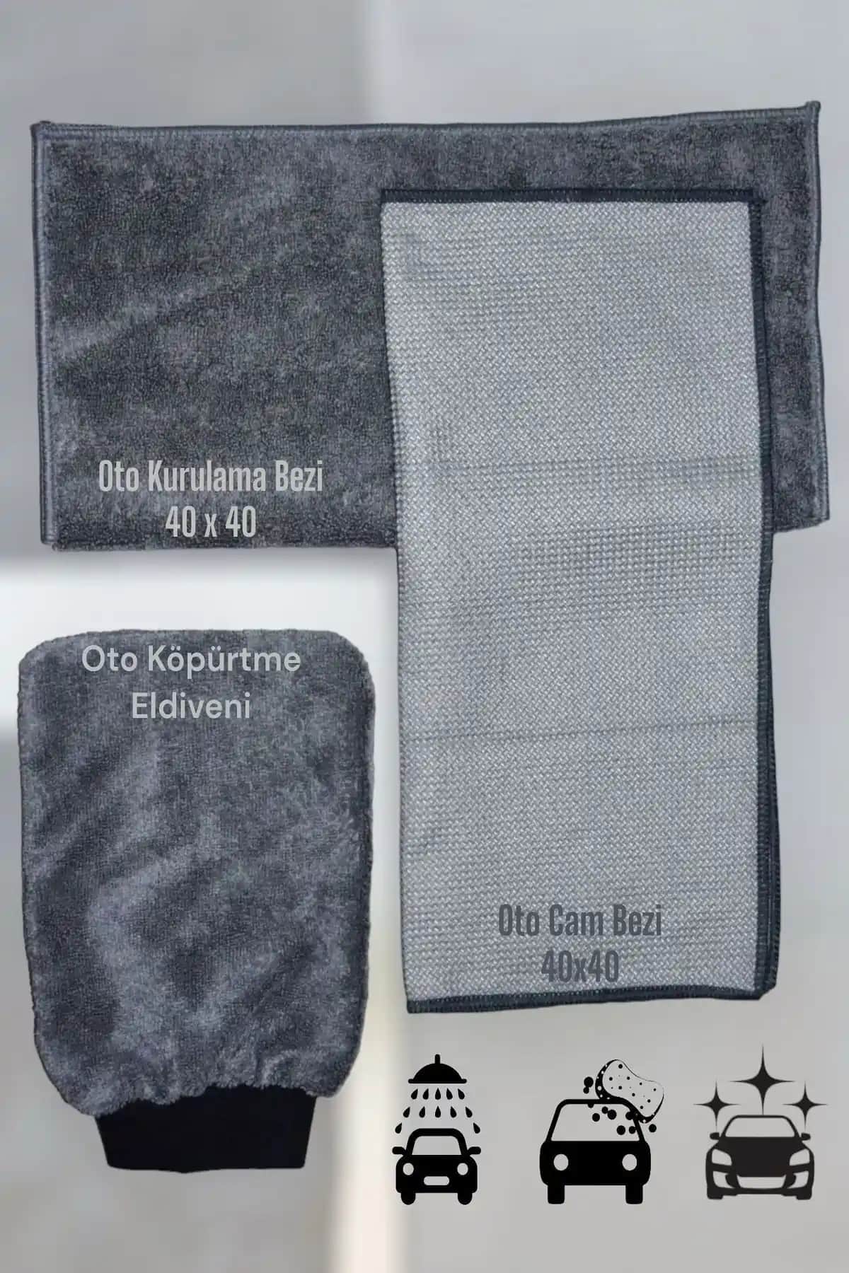 Fine Clean 3'lü Mikrofiber Oto Yıkama ve Kurulama Setleri Karşılaştırması