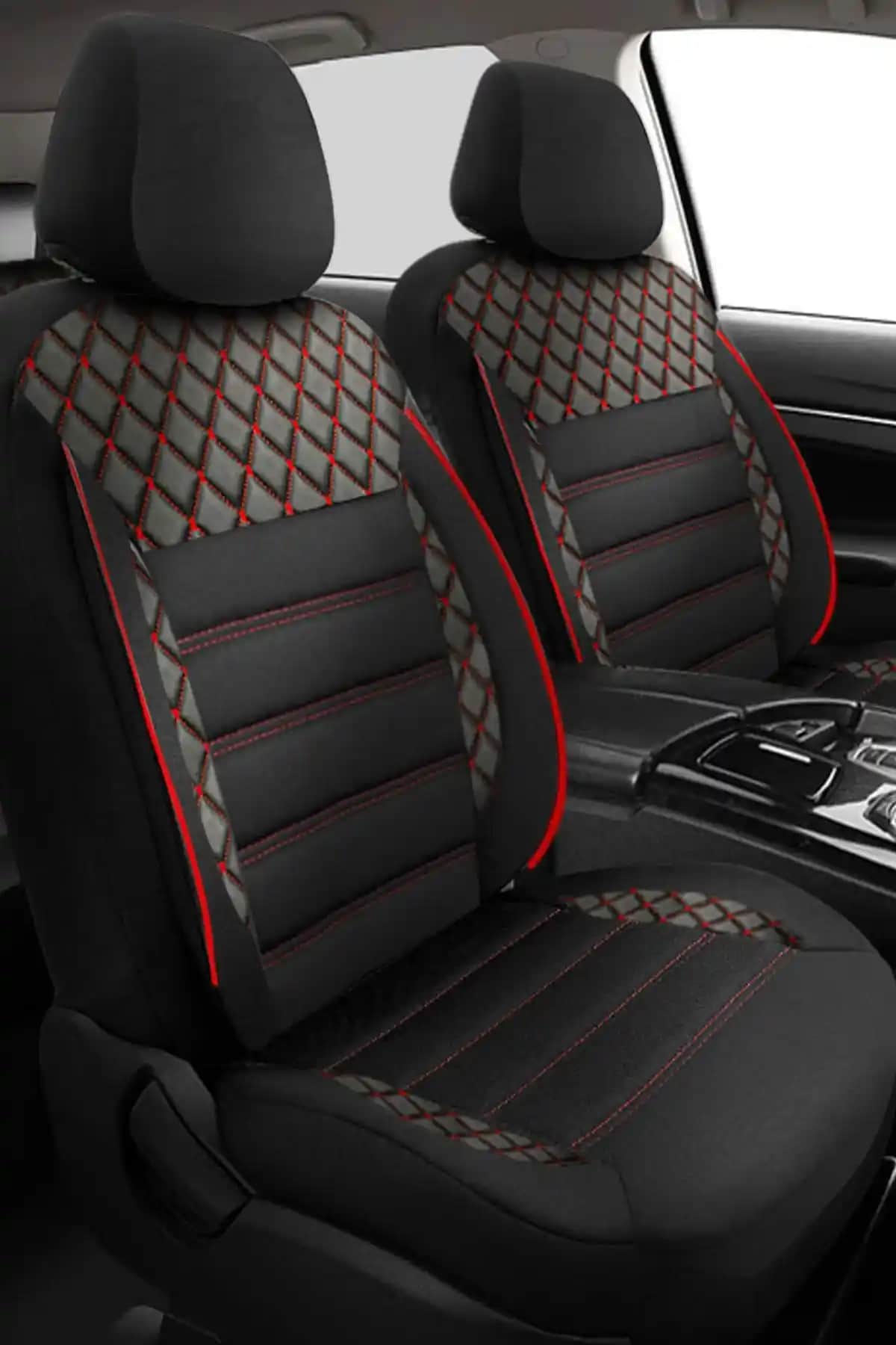 GM-DESIGN Safir Kırmızı Tay Tüyü ve Panda Florida Serisi Koltuk Kılıfı Karşılaştırması