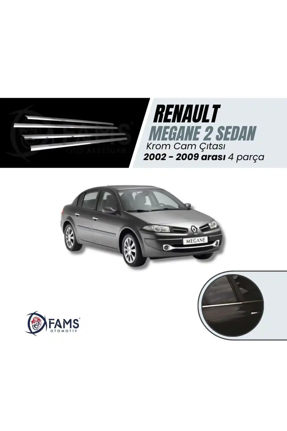 Renault Megane 2 için FAMS Oto Aksesuar ve Vagseessuara Karşılaştırması