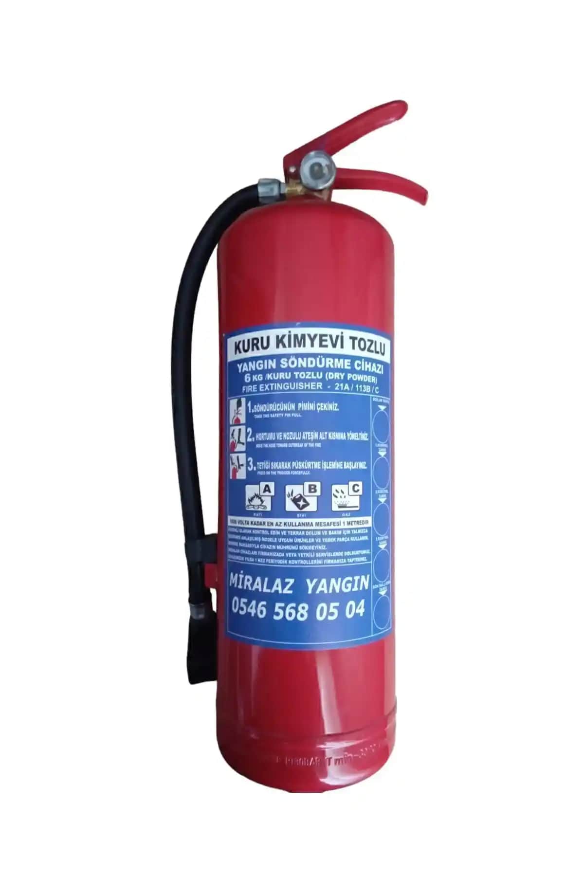 Yangın Söndürme Tüpleri Karşılaştırması: FullFire ve Genel Markalar 6kg Modelleri